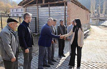 Hamamözü Kaymakamı Erdoğan, köy ziyaretlerine devam ediyor