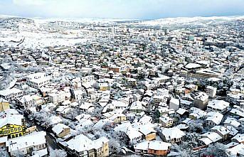 Kastamonu'da kar yağışı etkili oluyor