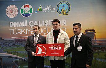 Rize-Artvin Havalimanı'nda yolcu sayısı 2,5 milyonu aştı