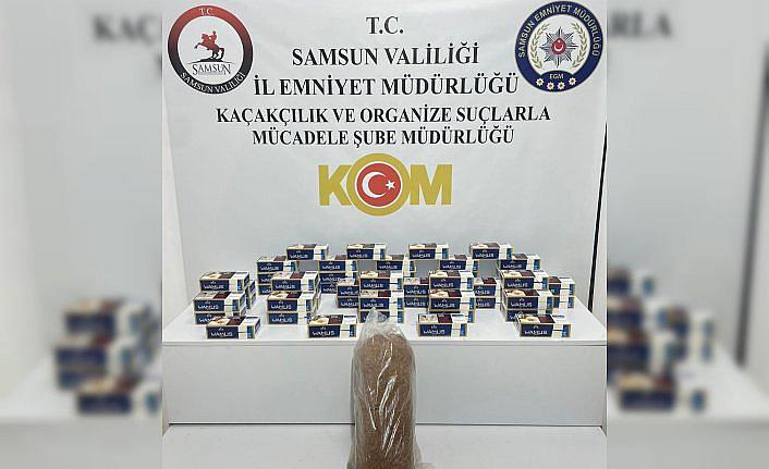 Samsun'da kaçakçılık operasyonunda 1 şüpheli yakalandı