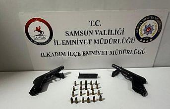 Samsun'da ruhsatsız silah operasyonunda bir kişi yakalandı