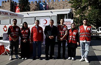 Sinop'ta Kızılay Haftası dolasıyla kan bağışı kampanyası düzenlendi