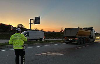 Sinop'ta motosikletin çarptığı yaya hayatını kaybetti