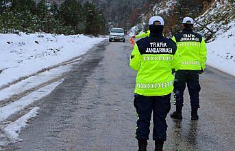 Sinop'ta sürücülere güvenli sürüş bilgilendirmesi yapıldı