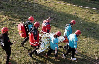 Zonguldak'ta deprem tatbikatı gerçekleştirildi