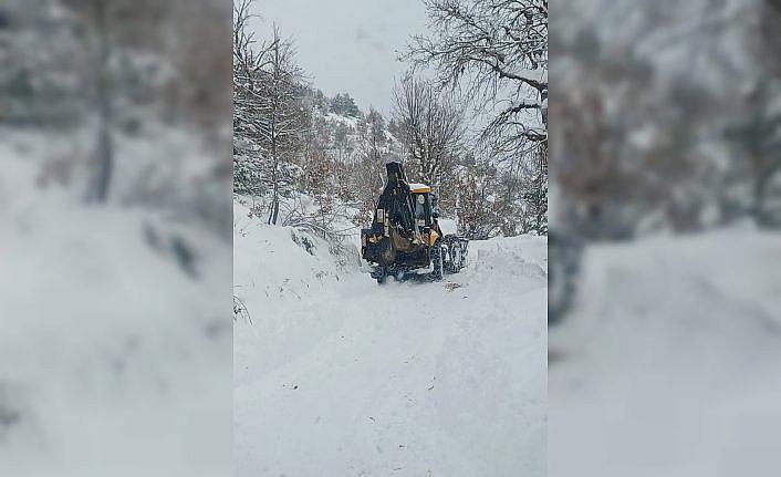 Artvin'de 47 köy yolunu ulaşıma açma çalışmaları sürüyor