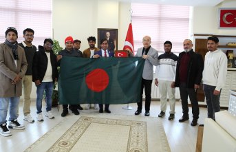 Bangladeş'in Ankara Büyükelçisi Haq, Gümüşhane Üniversitesi'ni ziyaret etti