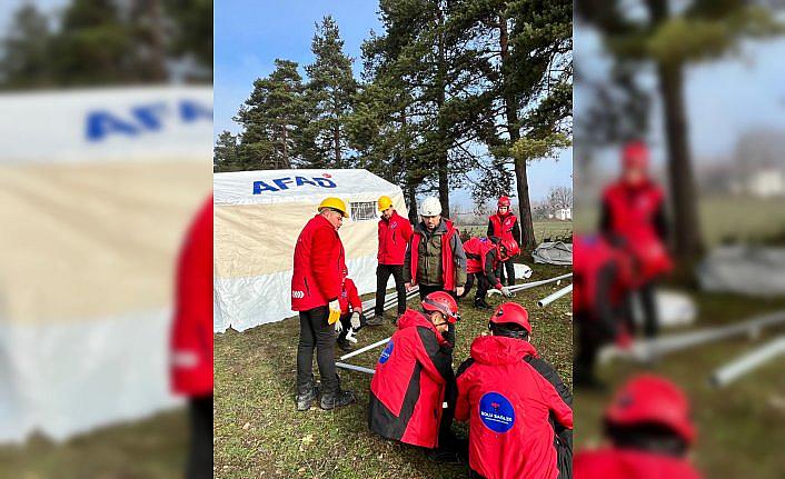 Bolu Sağlık Arama Kurtarma Derneği AFAD tarafından akredite edildi