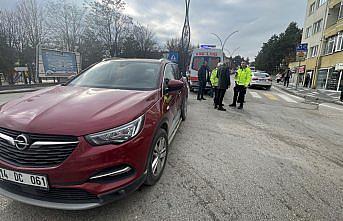 Bolu'da otomobille çarpışan cipin sürücüsü yaralandı