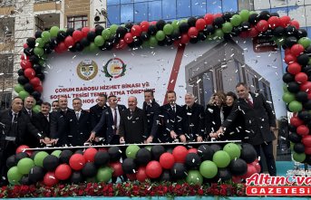 Çorum Barosunun yeni hizmet binası için temeli atma töreni düzenlendi