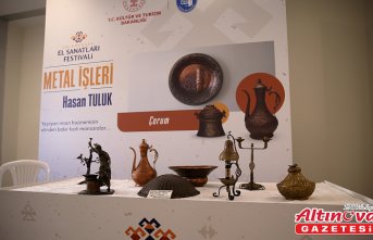 Çorum'da “Geleneksel El Sanatları Festivali“ başladı