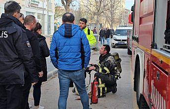 Çorum'da evde çıkan yangın söndürüldü