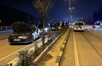 Karabük'te zincirleme trafik kazasında 5 kişi yaralandı