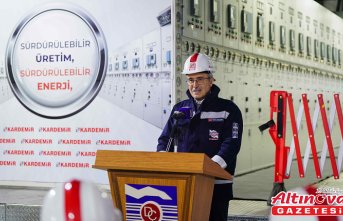 KARDEMİR'de “Kuvvet Santrali 3.3kV Ana Enerji Dağıtım Merkezi“ açıldı