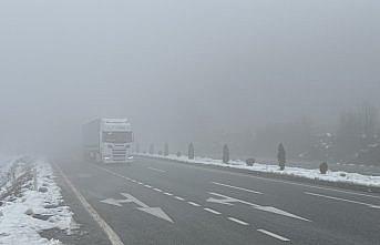 Kastamonu'da sis etkili oluyor