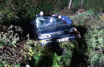 Samsun'da iki otomobil çarpıştı, 4 kişi yaralandı