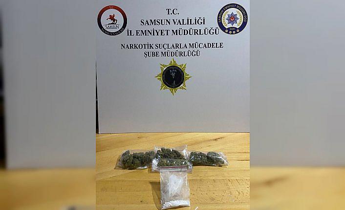 Samsun'da düzenlenen uyuşturucu operasyonunda 5 zanlı yakalandı