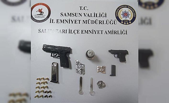 Samsun'da uyuşturucu operasyonunda 6 zanlı yakalandı