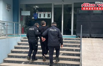 Alaçam'da 10 yıl 9 ay hapis cezası bulunan hükümlü yakalandı