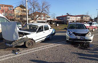 Çarşamba'da trafik kazasında 1 kişi yaralandı