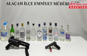 Samsun'da kaçakçılık operasyonunda 2 zanlı yakalandı