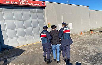 Samsun'da 5 yıl hapis cezası bulunan firari hükümlü yakalandı