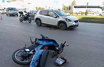 Samsun'da otomobilin çarptığı motosikletin sürücüsü hayatını kaybetti