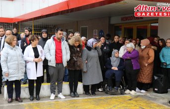 Amasya'da tedavi gördüğü hastanede hayatını kaybeden hemşire için tören düzenlendi