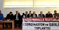 BAFRA KAYMAKAMI HALİS ARSLAN, 26 MAHALLE MUHTARININ SORUNLARINI DİNLEDİ