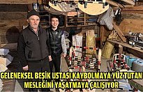 Geleneksel beşik ustası kaybolmaya yüz tutan mesleğini yaşatmaya çalışıyor