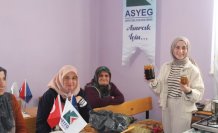 Asarcık Yerel Eylem Grubu Derneği kadınlara şeker pancarından pekmez yapımını anlattı