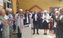 Asarcık'ta hacı adayları kutsal topraklara uğurlandı