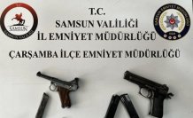 Samsun'da silah kaçakçılığı operasyonunda 2 zanlı yakalandı