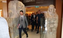Kültür ve Turizm Bakanı Ersoy, Hattuşa ve Alacahöyük ören yerlerini gezdi