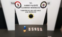 Samsun'da uyuşturucu operasyonunda 1 zanlı yakalandı