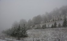 Tokat'ın yüksek kesimlerinde kar yağışı etkili oldu