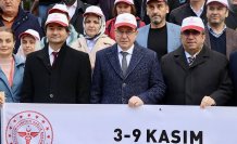 Trabzon'da organ bağışı için farkındalık yürüyüşü gerçekleştirildi