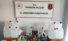 Trabzon'da sahte içki operasyonu