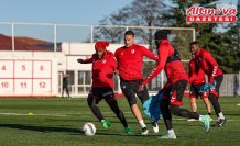 Samsunspor, Gaziantep FK maçının hazırlıklarını sürdürdü