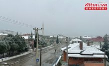 Kargı'da kar yağışı etkili oldu