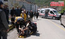 Kastamonu'da duvara çarpan tırdaki 2 kişi yaralandı