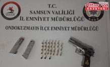Samsun'da havaya ateş açan şüpheli yakalandı