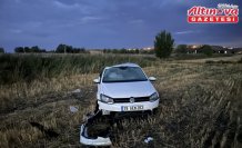 Çorum’da devrilen otomobildeki 1 kişi öldü, 4 kişi yaralandı