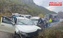 Artvin'de trafik kazasında 4 kişi yaralandı