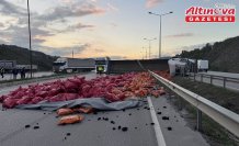 Samsun'da üç aracın karıştığı trafik kazasında 3 kişi yaralandı