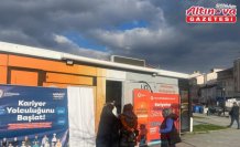 Ladik'te İstihdam ve Kariyer Merkezi mobil aracı hizmet verdi