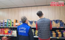Canik Belediyesi Zabıta Müdürlüğü ekiplerinden zincir marketlere denetim