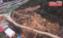 Doğankent'te heyelan riski olan bölgede çalışma yapılacak
