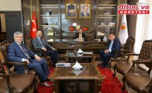 Havza Kaymakamı Ayvat ve Belediye Başkanı İkiz Samsun'da ziyaretlerde bulundu