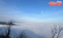 Bolu Dağı'nda sis etkili oldu
